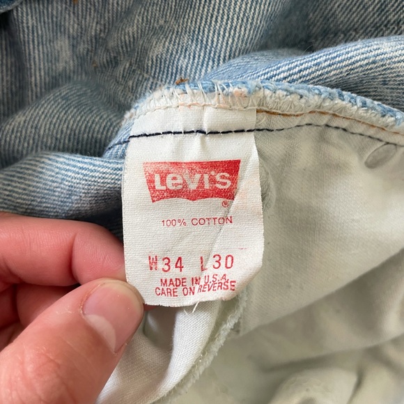 COPY - Vintage Orange tab Levis 550s!🌟 - Picture 6 of 9
